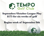 Fall League Play Returns to Tempo – Big Prizes, Big Swings!