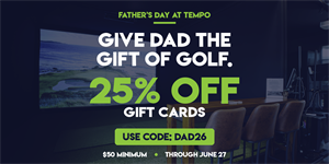 The Best Father's Day Gift in Charlotte: Indoor Golf at Tempo Golf Club